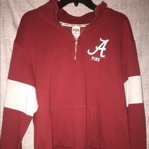 PINK Victoria’s Secret Alabama qtr zip sweatshirt